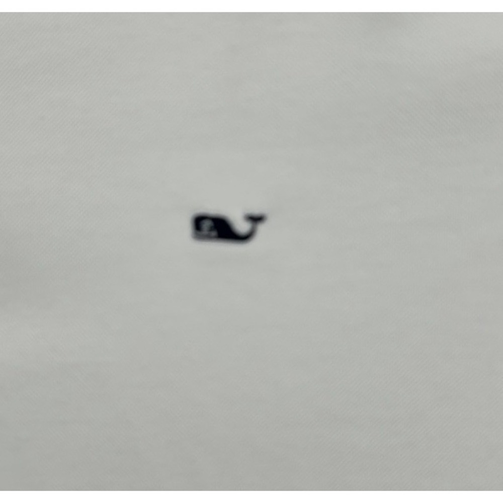 Vineyard Vines Long Sleeve Polo Shirt White Men's Size Small - Picture 2 of 4